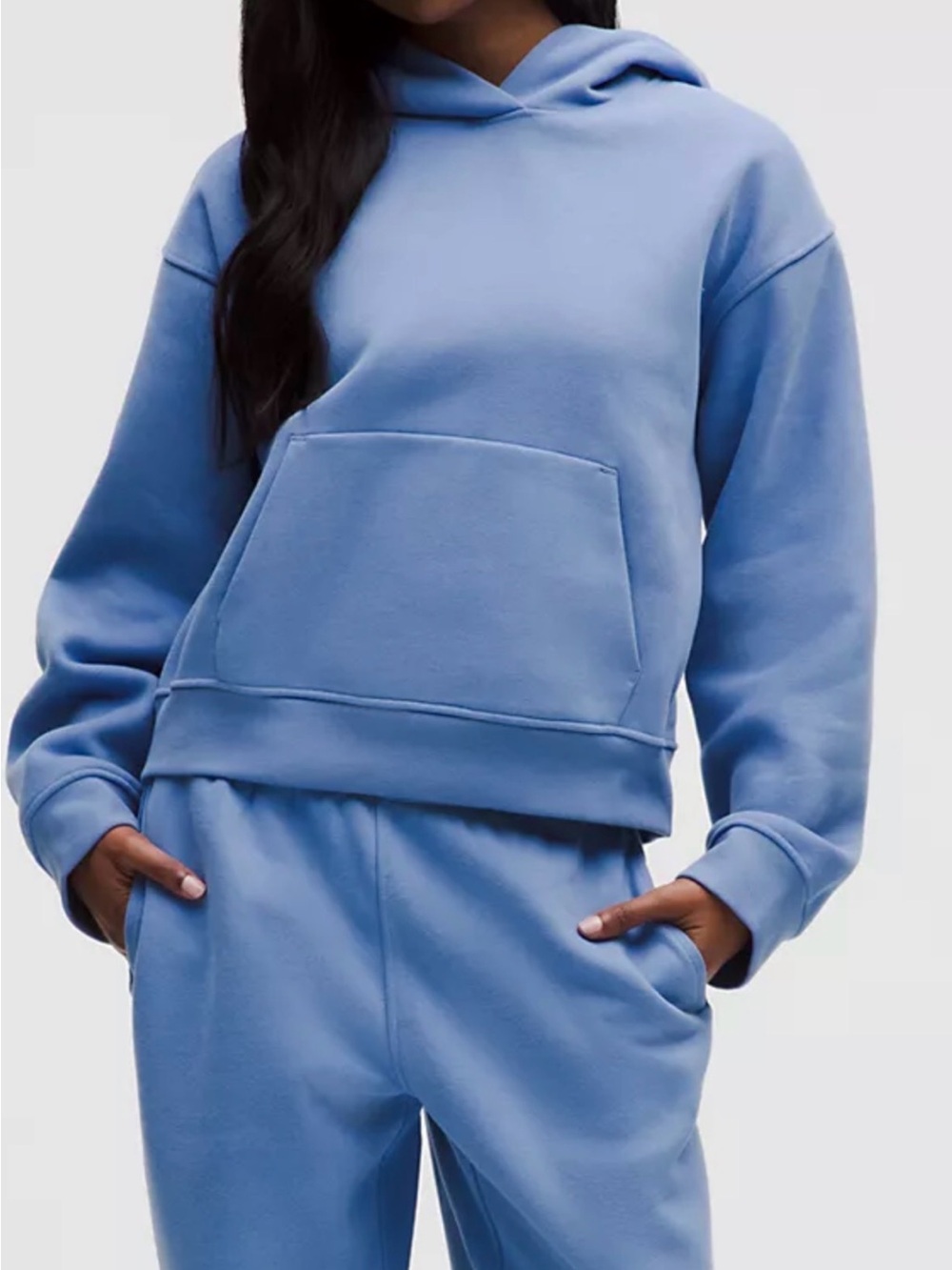NEW Women's Steady State SuperLoft Hoodie Prep Blue size Medium